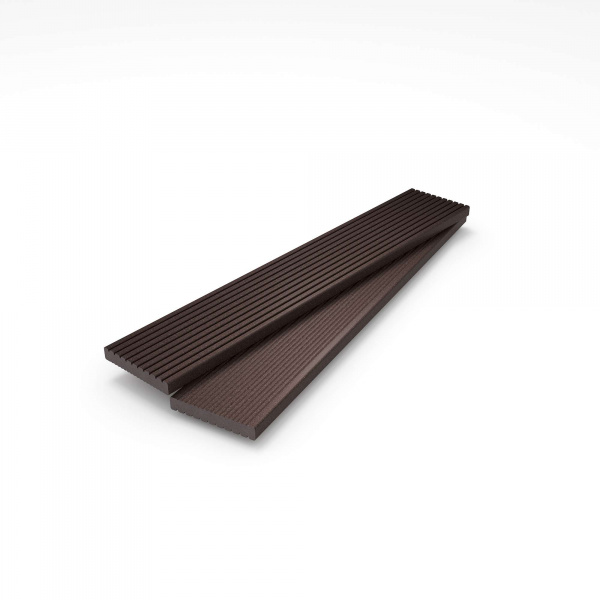AT Grooved and Ribbed Dark BrownBoards
